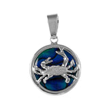 Crab Sea Opal Pendant (Needs Pricing) - Lone Palm Jewelry