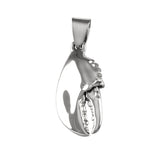 15859 - 1" Lobster Claw Pendant - Lone Palm Jewelry