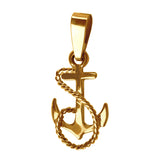 15929a - 11/16" Fouled Anchor Pendant