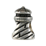 Striped Lighthouse Bead - Lone Palm Jewelry