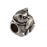 Curled-Up Cat Bead - Lone Palm Jewelry