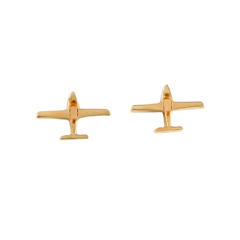 17350 - Cirrus Aircraft Stud Earrings