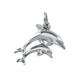 18075 - Double Dolphin Pendant