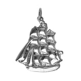 18394 - 1 1/4" Square Rigger Boat Pendant