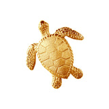 18440 - 1 1/4" Sea Turtle with Hidden Bail - Lone Palm Jewelry