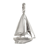 18456 - ¾" Tayana 37 Sailboat Pendant - Lone Palm Jewelry
