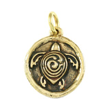 1 1/2" Bronze STC Symbol with Initials & Date on Back - Lone Palm Jewelry