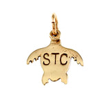 18637 - 5/8" Bronze STC Symbol Cutout with Initials & Date on Back