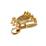 1" Fiddler Crab Charm - Lone Palm Jewelry