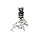OCEAN CITY & Dolphins Dangle - Lone Palm Jewelry