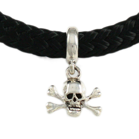 Pipeline Pirate Jolly Roger Dangle - Lone Palm Jewelry