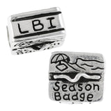 LBI (Long Beach Island) Season Beach Badge - Lone Palm Jewelry