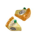 20887e - Enameled Key Lime Pie Bead