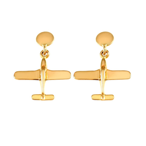 30181 - High Wing Aircraft Earrings