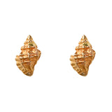 30201 - Frog Shell Stud Earrings