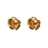 30250 - Hibiscus Flower Post Earrings