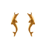 30263 - Dolphin Wire Earrings