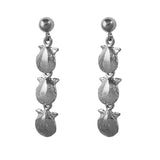 30270 - Dangling Clam Shell Post Earrings
