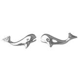 30271 - 1/2" Whale Stud Earrings