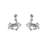 30368 - 5/8" Dangling Crab Post Earrings
