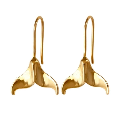 30419 - 7/8" Orca Tail Wire Earrings