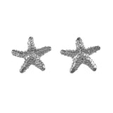 30514 - 1/2" Nubby Starfish Stud Earrings