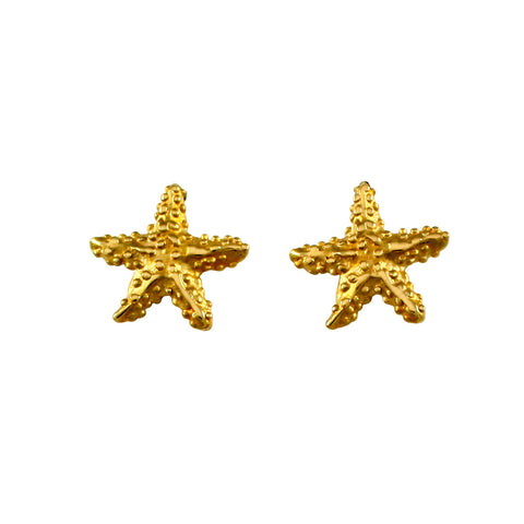 30515 - 3/8" Nubby Starfish Stud Earrings