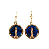 Lighthouse Sea Opal Earrings (Needs Pricing) - Lone Palm Jewelry