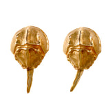 30587 - Horseshoe Crab Earrings with Moving Stingers