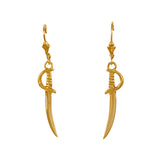 30604 - Pirate Cutlass Sword Earrings