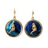 Mermaid Sea Opal Earrings (Needs Pricing) - Lone Palm Jewelry