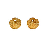 30711 - 3/8" Sand Dollar Stud Earrings