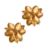 30719 - Magnolia Flower Post Earrings
