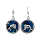 Sailfish Sea Opal Earrings (Needs Pricing) - Lone Palm Jewelry