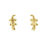 30838 5/8" Alligator Earrings (Needs Pricing) - Lone Palm Jewelry