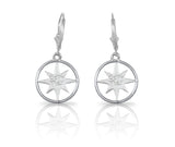 CAPE MAY Compass Rose Earrings - Lone Palm Jewelry