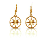 30893 - CAPE MAY Compass Rose Earrings