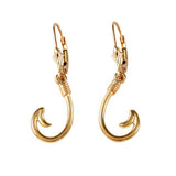 30911 - Fish Hook Leverback Earrings