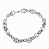 40141 - Bar Link Anchor Chain Bracelet - Lone Palm Jewelry