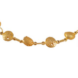 40193 - 1/4" Clam Shell & Sand Dollar Bracelet - Lone Palm Jewelry