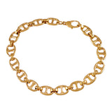 5/16" Flat Bar Link Bracelet - Lone Palm Jewelry
