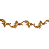40289 - Curved Dolphin Bracelet - Lone Palm Jewelry