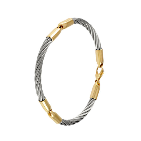 3 metal bracelet “Lamou Ndjakhass” by ethnikrea - Woven and braided bra -  Afrikrea