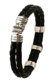 40661 - Leather Hurricane Bracelet (2 x 5mm)