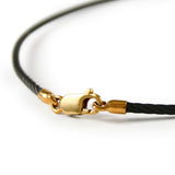 41400 - 2.5mm Black Cable Necklace