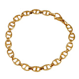 1/4" Flat Bar Link Bracelet - Lone Palm Jewelry