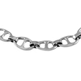 45072 - 1/4" Flat Bar Link Anchor Chain Bracelet - Lone Palm Jewelry