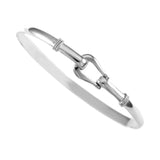 Flat Shackle Hook Bracelet - Lone Palm Jewelry