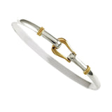 Flat Shackle Hook Bracelet - Lone Palm Jewelry