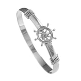 Ship's Wheel Hook Bracelet - Lone Palm Jewelry